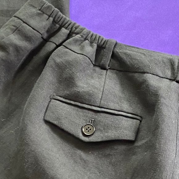 NWT๐Talbots Classic Elegant Linen Pants Elastic Side Waistband Comfortable Fit - Picture 5 of 11